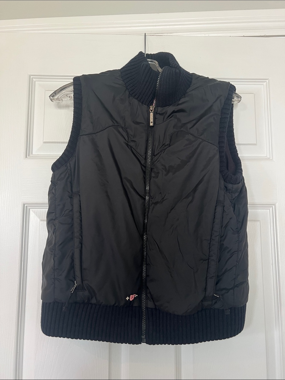 Burton Black Quilted Puffer Vest